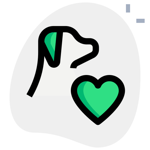 Love care check vet icon