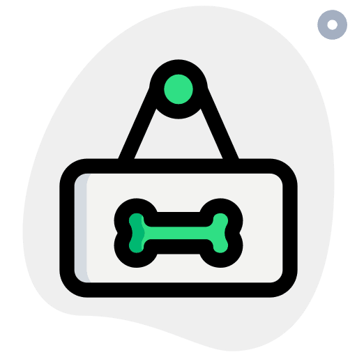 Hanging animal pet shop hanging icon