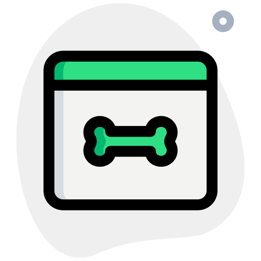 Pet shop pet shop animals bone icon