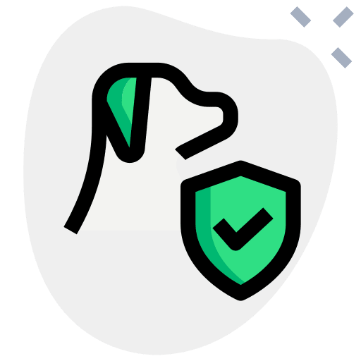 Protection veterinary vet breed icon