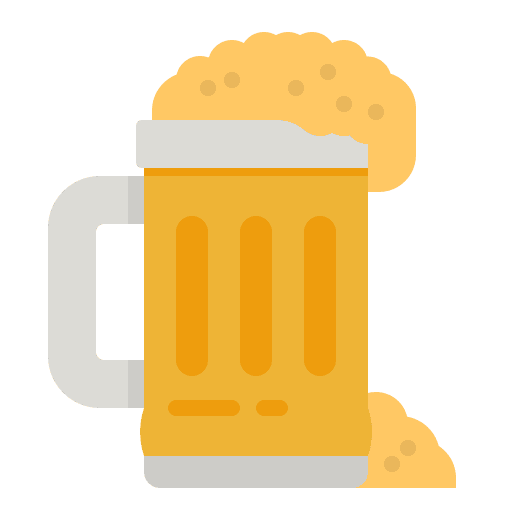 Beer beer mug drink pub icon