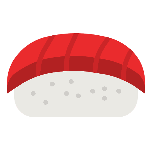 Sushi fish salmon sushi icon