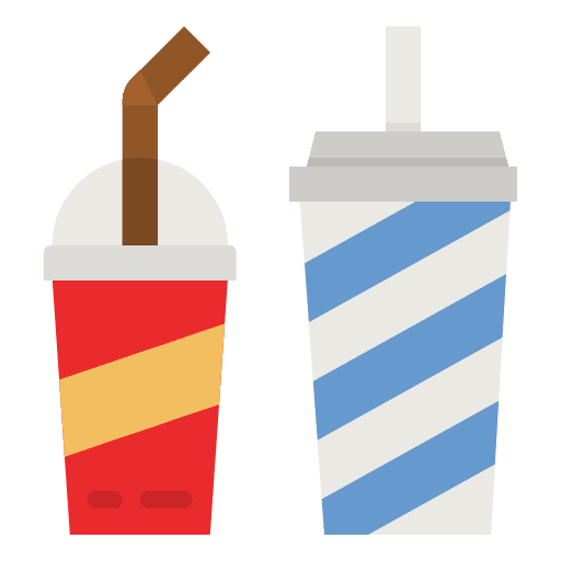 Soft drinks soft drinks refreshment paper cup icon