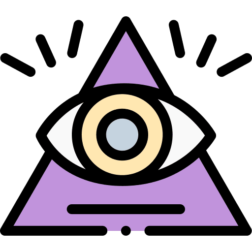 Eye eye fortune teller astrology icon
