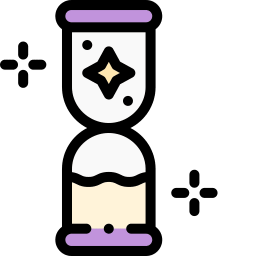 Sand watch sand watch time time and date icon