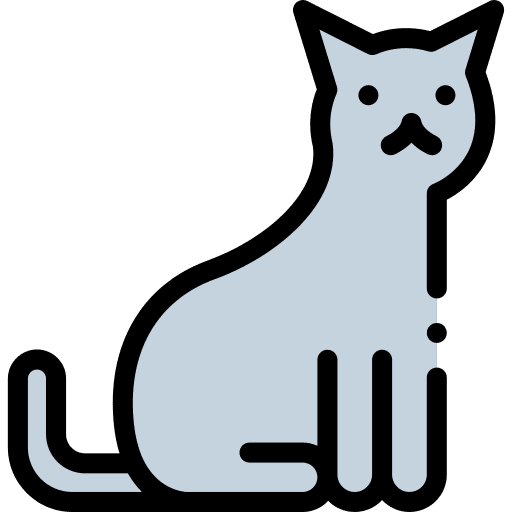 Cat animal kingdom pet cat icon
