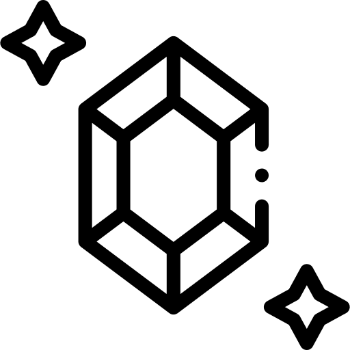 Crystal gem fashion magic icon