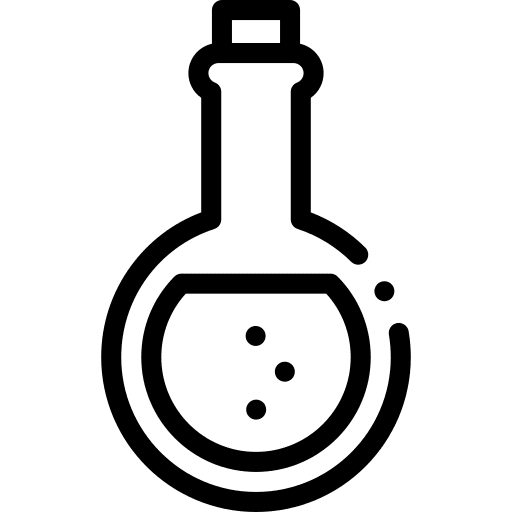 Potion container magic halloween icon