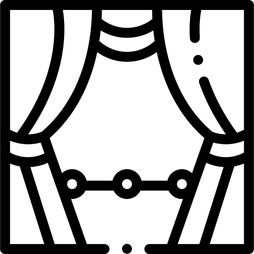 Stage stage performance scene icon