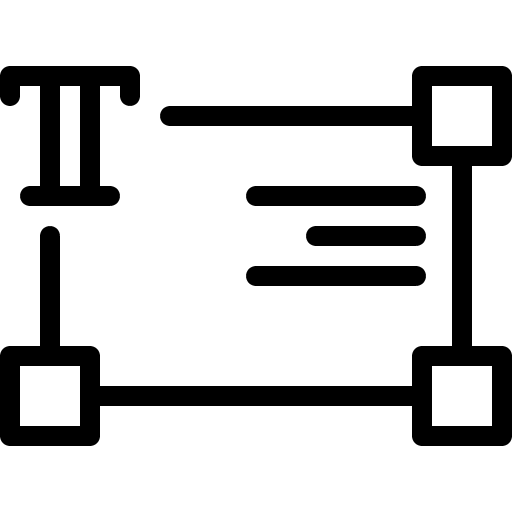 Text box edit format edit text icon