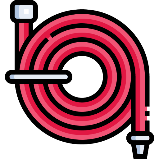 Water hose water hose construction and tools tap icon