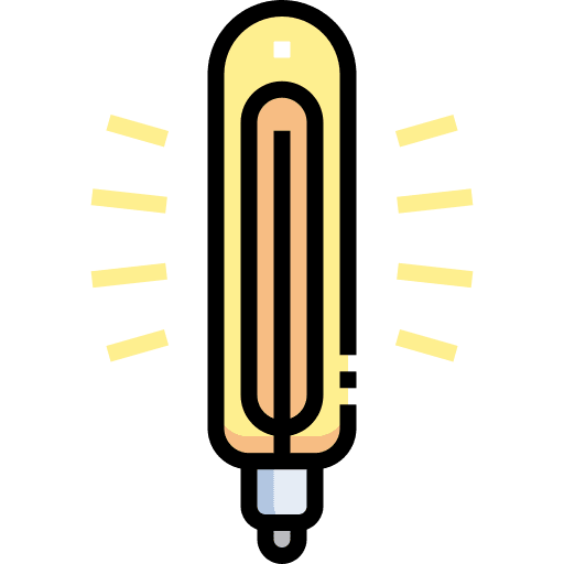 Light bulb plant light bulb greenhouse icon