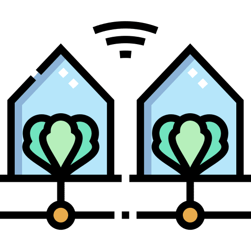 Smart farm network ui smart farm icon
