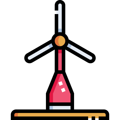 Windmill wind energy ecology and environment wind mill icon