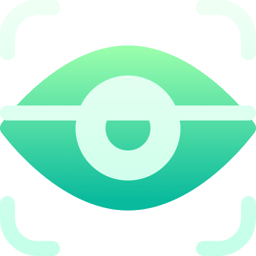 Eye scanner eye scan ui eye scanner icon