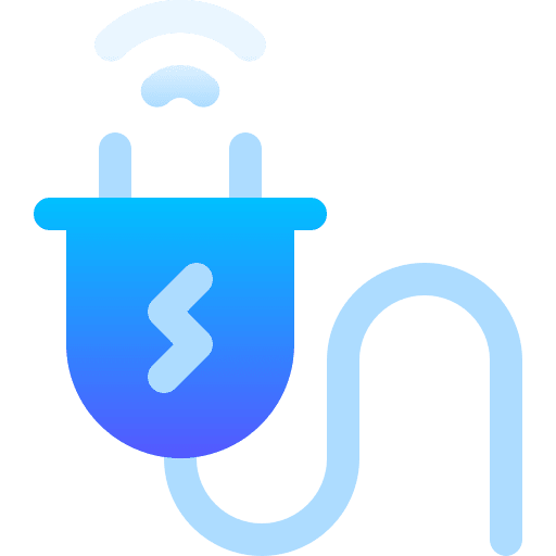 Plug technology plug electronic device icon