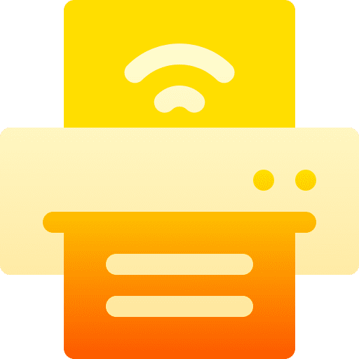 Printer print printing wifi icon