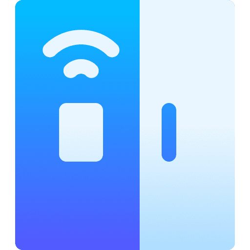 Refrigerator application technology freezing icon