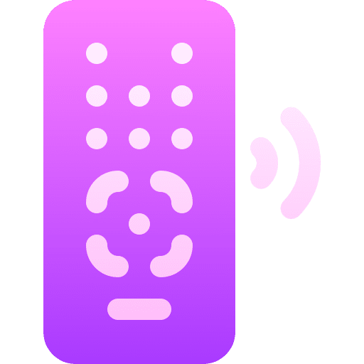 Remote control smart remote control wireless icon