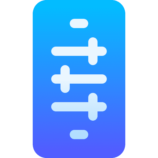 Settings home mobile phone cellphone icon