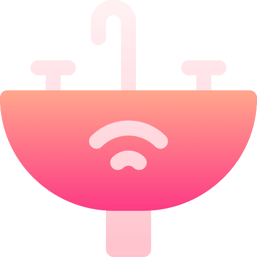 Sink electronics automatic smarthome icon