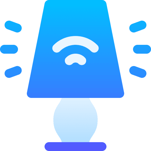 Desk lamp technology light electronics icon