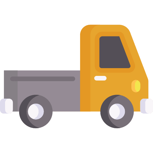 Mini truck truck transport transportation icon