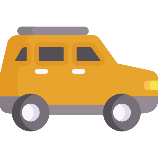 Suv transport motor transportation icon