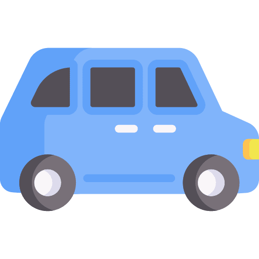 Minivan minivan vehicle transport icon