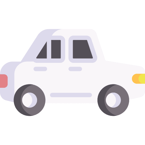 Car speed transportation travel icon