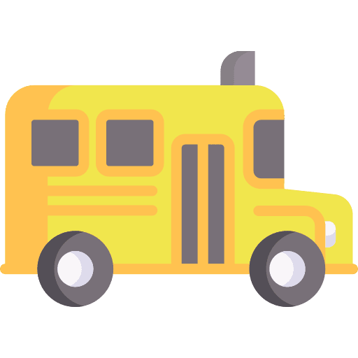 School bus bus school bus school icon