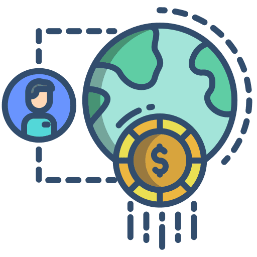 Investor investor investment global icon