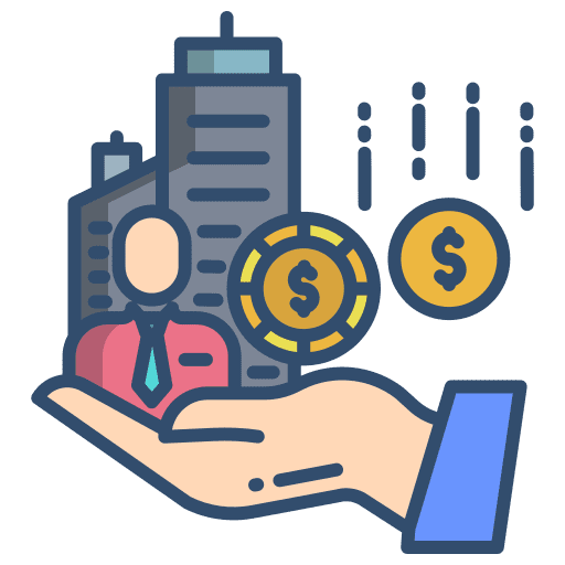 Earnings earning cash corporate icon