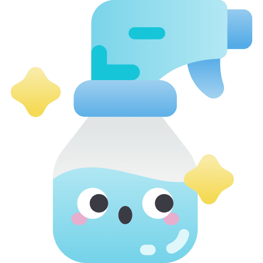 Cleaning spray spray bottle washing icon