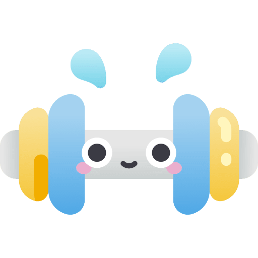 Gym fitness health gym icon