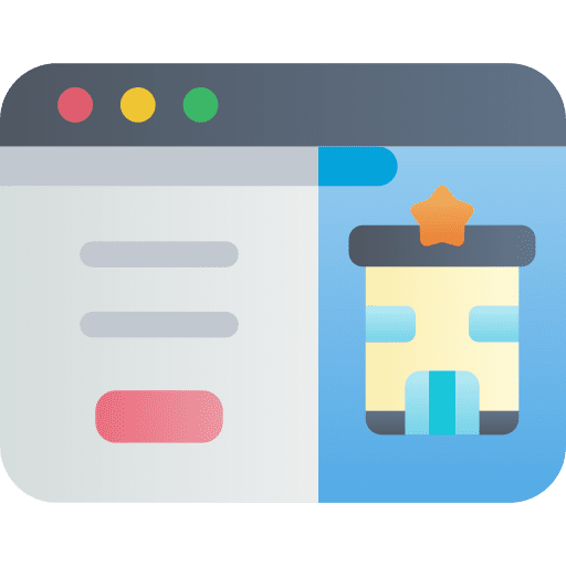 Online booking browser online reservation online booking icon