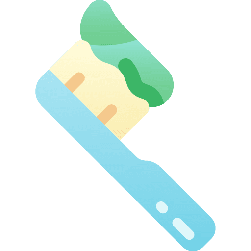 Toothbrush clean hygienic healthcare and medical icon