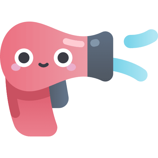 Hairdryer hairdressing hotel service hairdryer icon
