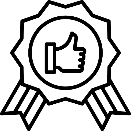 Best first prize medal icon