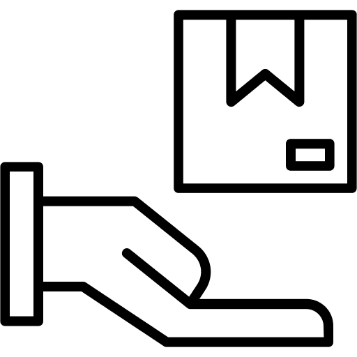 Items shipping and delivery buy sales icon