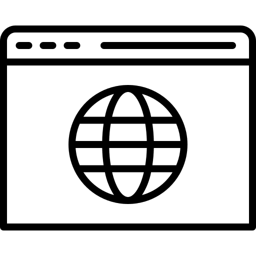 Web multimedia web page website icon