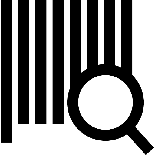 Bars code search commerce e-commerce bars code icon