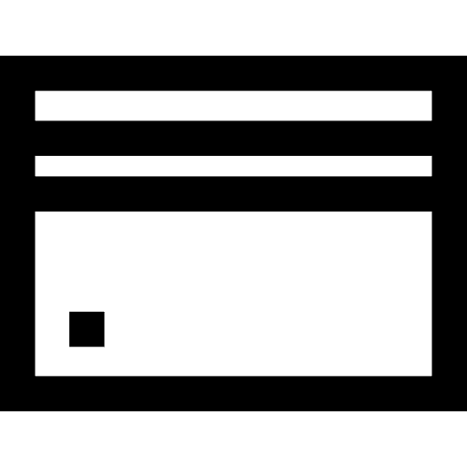 Credit card card tool money icon