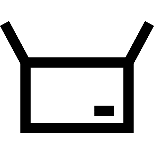 Package box tool e-commerce commercial icon