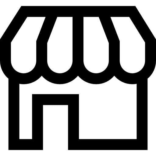 Store commercial commerce stores icon