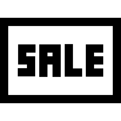 Sale rectangular commercial signal signal ecommerce signals icon