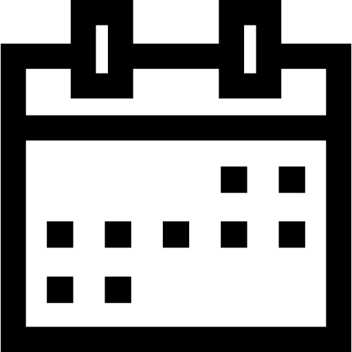 Commercial event on calendar commerce tool event icon