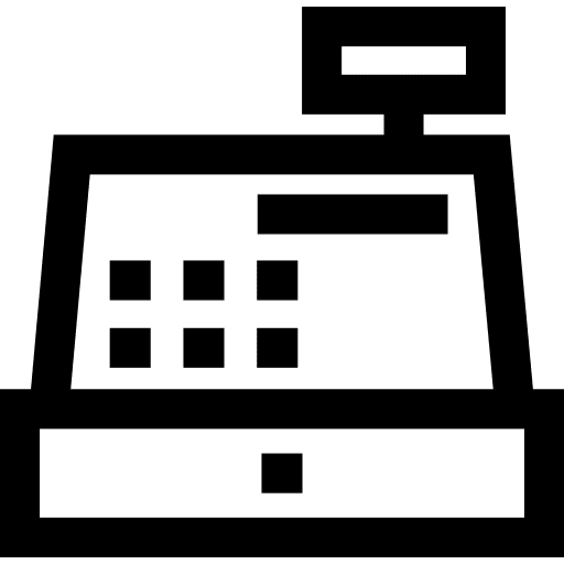 Commercial machine machine commerce e-commerce icon