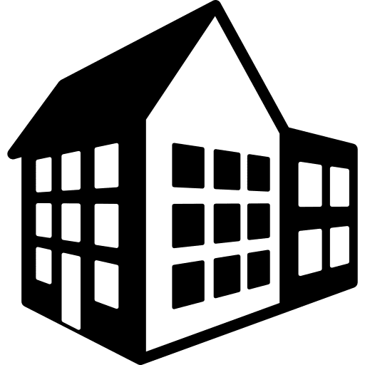 3d house buildings house home icon