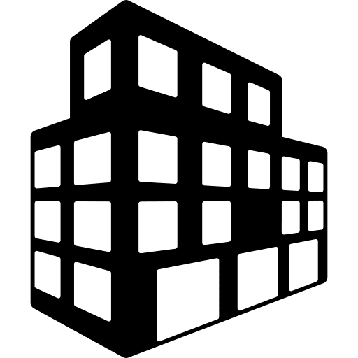 Big building office commercial building building icon